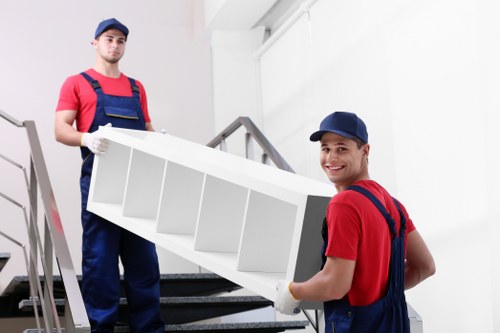 Secure document storage shelves in Shootershill