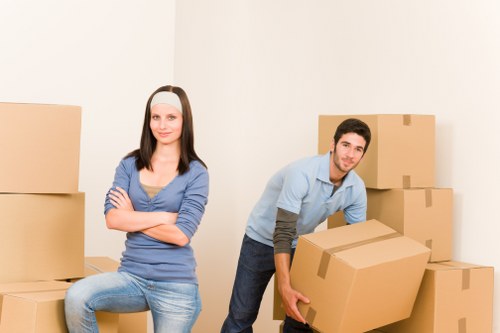 Furniture and household items loaded for a small move in Shootershill