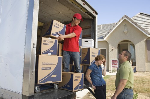 Business storage items organized in a Shootershill mobile unit